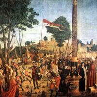 Scenes from the Life of Saint Ursula: Martyrdom of the Pilgrims and the Funeral of Saint Ursula